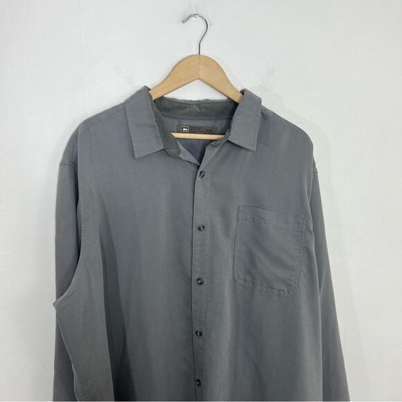 REI Gray Outdoor Button Up Mens Shirt Size XXL - Picture 3 of 12